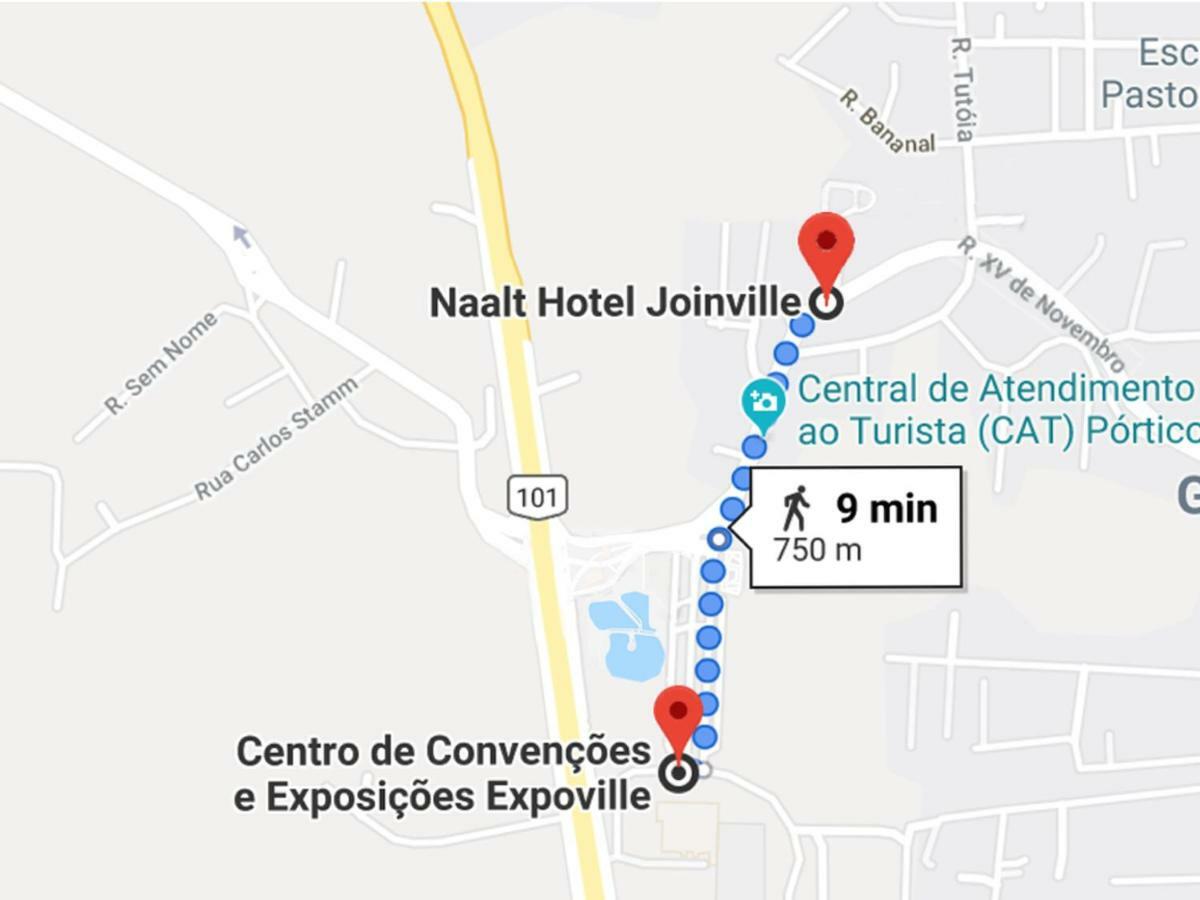 Naalt Hotel Joinville Exterior foto